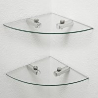 2 X vetro angolo regale  Mensole da bagno  cucina regale  lager - VrRNPDDF