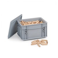 1 kg legno tasselli Riffel tasselli in legno di faggio in System Box - UbWuWyjL