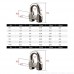 Kebinfen® 10 Pezzi 3/16 Inch M5 acciaio inossidabile fune metallica morsetto clip cavo per fune metallica Ø 5mm - QtOlvYDm