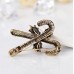 Leisial Pin di Spilla Pin Vintage Diamante di Diamante Pietre del Rhinestones per il Matrimonio / Banchetto / Bouquet Regalo di Natale Dorato - mAHT8VBq