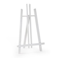 Colore: Bianco in legno di faggio 500 mm 20 "Artist tavolo Display Arte Cavalletto matrimonio in legno - M7B79U5XH