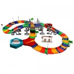 Macchina da corsa a pista flessibile  giocattolo da pista  assortimento variabile 275 cm per bambini 3 4 5 6 anni (192 pezzi) - Q10P0UB54