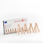 Quantum Art - Segnaposto  a mini cavalletto per matrimonio in faggio  12 7 cm - BHWSU6MS1