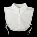 WINOMO Fake donne collare staccabile mezzo camicia camicetta bianca - JGRWBNYEM