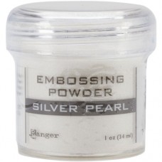 Goffratura polvere 1Oz Jar-Silver Pearl - MIGIBYTLB