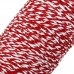 Pixnor Spago di cotone panettieri 100m (rosso + bianco) - QZCQAK9KC