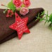 100 pezzi a forma di stelle etichette da regalo Buon Natale e Felice Anno Nuovo carta stampata Hang Tag con Spago di iuta naturale 100 piedi Red - WRSJK02E2