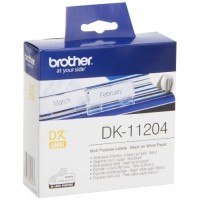 Brother DK11204 Etichette Adesive in Carta  17 x 54 mm - SIW0I073H