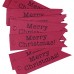 Buwant tag Kraft appendere carta da regalo di Natale rosso e marrone 160 pezzi con 8 modelli di Natale e 2 tipo di juta naturale spago - 0B93DRS27