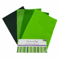 Dovecraft - Fogli di feltro  formato A4  colore: verde - JF1ZD9YC7