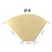 EDESIA ESPRESS - 100 filtri caffè americano in carta non sbiancata - forma a cono - misura 4 - 189PD9RUU