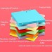 Prettydate 3 confezione da 150 fogli di carta quadrato 15 2 cm fronte-retro origami 50 colori vivaci per progetti artistici e creativi - G0XNT08YW
