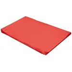 Sadipal Confezione da 25 fogli di carta velina  50 x 70 cm  colore: rosso - SHDF8NI6O