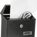 Cablematic - Cassetta delle lettere casella postale e posta metallico di colore nero da parete 235 x 75 x 315 mm - DByinCP7