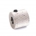 Ivebetter 5 mm shaft in acciaio INOX Estrusore ingranaggio per 1.75 mm filamento stampante 3D - IHTYS3TZP