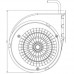 Motore ventilatore centrifugo GT500CE01-W935050011 stufa a pellet - 210mm bocchetta: 160x92 1- 100W - GVj4apOr
