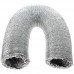 Spares2go Universal 3 m in alluminio tubo di sfiato aria condizionata tubo di scarico flessibile (10 2 cm/100 mm) - 6zcT1oMR