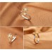 Anello corona Xuxuou creativo alla moda anello di apertura regolabile femminile diamante artificiale diamante femminile dito ornamento Lega Golden 1 - GW7BO5ATJ