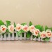 Bismarckbeer 2 4 m artificiale rose Garland fiore foglia di vite matrimonio casa negozio feste Champagne taglia unica - JGL0VA5P2