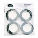 CCINEE %2F2 1 motivo floreale colore: verde scuro pack of 4 - IMGUD8M18