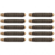 COM-FOUR® 10x Filo di legatura cotto spessore 0 65 mm 1000 G in rocchetti da 100g su bastoncini di legno (03 Stück - geglüht) - XPTA4X7QS