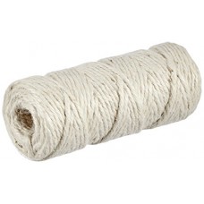 Rayher Hobby 4200102 corda iuta naturale spago iuta filo iuta 3 5 mm di diametro rotolo da 50 m bianco fai da te decorazione artigianato. - CPXSS3X4T