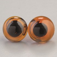 EFCO-Occhi da animali in vetro colore: marrone/nero 10 mm 4 pezzi - 8ZWIQWW4G