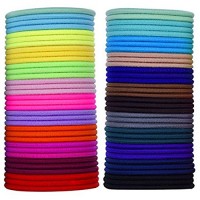 Geekbox® 69 pezzi 3 mm multicolore capelli elastici capelli cravatta no metal Gentle Elastics - EG5LVKSE5