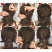 NUOLUX acconciatura capelli Hair Styling capelli Twist treccia coda di cavallo Maker Styling Kit degli attrezzi 4pcs - MHWR1MNPN