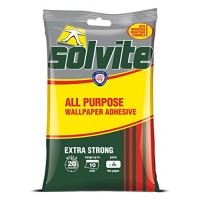 Solvite Extra Strong All Purpose Fast Mix - Colla adesiva per carta da parati  per fissare 10 rotoli  185 g - WoNFnRls