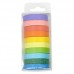 UClever 10 decorativo mascheratura Washi - Adesivo colorato arcobaleno Nastri Fai Da Te Nastri Etichette - jt5Kddnk