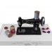 Cassettina del cucito cucito da lavoro portacucito 22x17x12cm per occorrente per cucire bianca macchina da cucire Cucito Scatola - 1D9FX2AA3