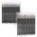 Arteza brush pen in 24 colori con inchiostro a base acquosa (set da 24) - PGC0X1IOA