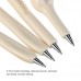 OULII 10pcs osso Novely Design Ballpiont penne con il nero dell'inchiostro per artista scuola ufficio stile casuale - QJRT4WPRP