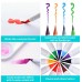 Set penne con punta a pennello – 12 colori – vera punta a pennello soffice e flessibile alta qualità crea l’effetto acquerello – perfette per album da colorare calligrafia – MozArt Supplies - THXDEQ2IA