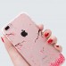 Cover in silicone per iPhone 7 Plus glitter con strass trasparente slim motivo decorativo: amore cuore colore: rosa+ 1 x pennino - K59rRFkl