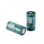 Olight RCR123A 2 Pezzi Batterie al litio ricaricabile 16340 650mAh 3 7V 1 Anno di Garanzia Per torce fotocamere prodotti elettronici - Q7LxxvSI