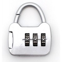 2 confezione serratura a combinazione a 3 cifre lucchetto  azzerabile serrature di sicurezza per scuola  lavoro  palestra e sport Locker  cassetta degli attrezzi  armadietti  ecc. - 5XEcQkot