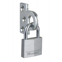 Master Lock 914060EURD Set Occhielli Piatti Acciaio e Lucchetto Alluminio  40 mm - JVJLNmhc