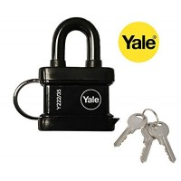 Yale lucchetto da 35 mm di alta qualità resistente e impermeabile ideale per mantenere i vostri averi al sicuro include un set di 3 chiavi. - y6m3z9EZ
