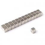 Power Magnet Store - Calamite al neodimio  molto forti  forza di trazione 1 1 kg  cubi da 5 mm  5 pezzi  5 x 5 x 5 mm - byE9NxXL