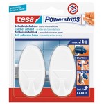 TESA 58013-00049 - hooks (White  Plastic) - TbXx19bO