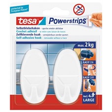 TESA 58013-00049 - hooks (White Plastic) - TbXx19bO