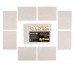 Hynec Premium feltrini per mobili 8 pezzi grandi rettangolari pesanti autoadesivi su pavimento tagliati su misura (11 3 x 15 3 cm) - 3BAHwsrC