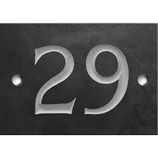 Ardesia numero civico - 21 su 40 (selezionare il numero qui) - Numeri 29 - RrknGUyB