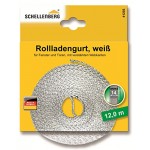 Schellenberg 41203 - Cinghia per tapparelle  14 mm/12.0m  bianco - aIPxB6xu