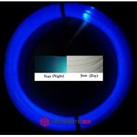 Grossiste3D® - Rotoli di 10 metri di filamento 3D fosforescente blu  PLA  1 75 mm  per penne 3D o stampanti 3D - OS9VJWNFX