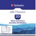 Verbatim ABS 2.85mm white 1 kg new reel 55017 (1 kg new reel) - 3YY1DCDQU
