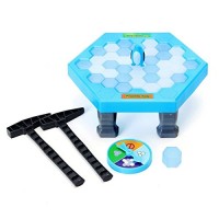 FUNTOK Puzzle Pinguino di Knock ghiaccio Penguin Ice Cubes Giochi da Tavolo Trappola Giochi da tavolo Interactive famiglia gioco di strategia paternità - Z1APJCFLP