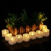 Homemory Juego de 24 Velas LED Luces de estado de ánimo cin luces de té para la boda fiesta navidad decoraciones Festival - B35WZK6WW
